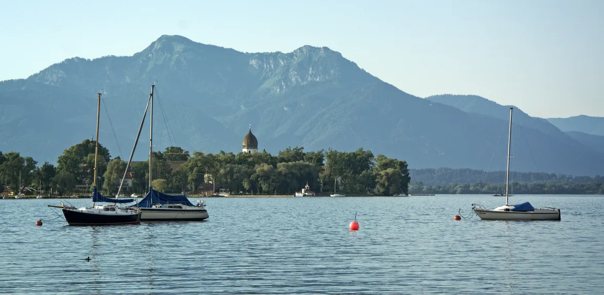 Fraueninsel in Lake Chiemsee